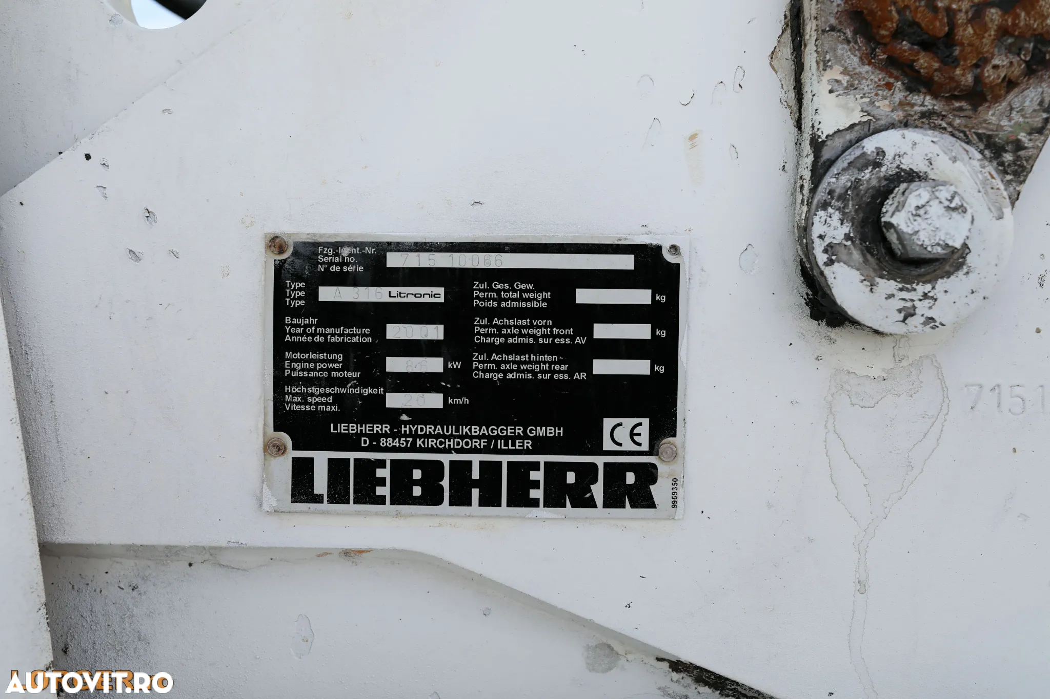 Liebherr A316 - 18
