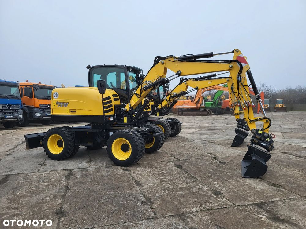 Yanmar B 75 W 8500kg spr z Niemiec Powertilt 2 x łyżka - 8