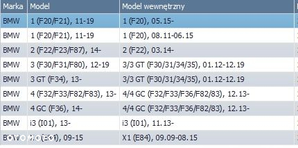 BMW 1 F20 F21 2015- wkład lusterka szkło LEWY - 3