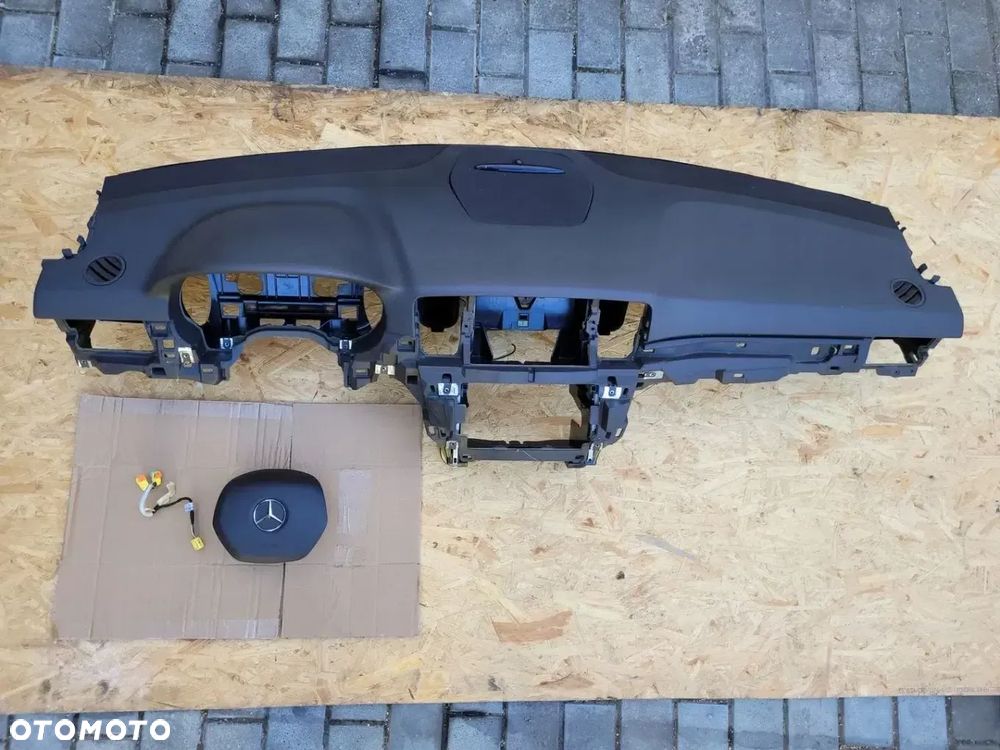 Mercedes ML GL W166 Konsola deska pulpit oryginalna demontaż - 1