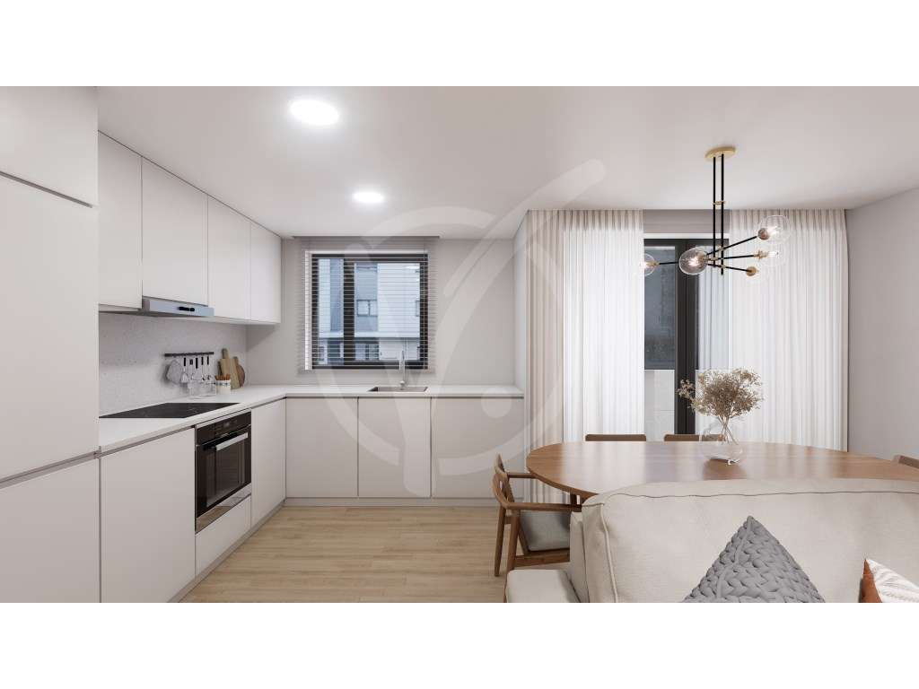 Apartamento T3 NOVO em construção - Póvoa de Varzim - Grande imagem: 2/7