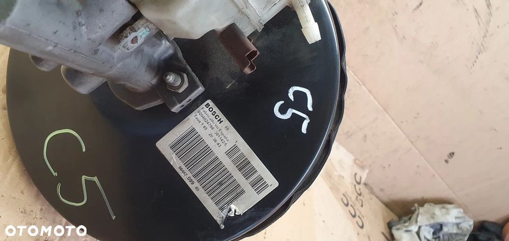 Serwo wspomaganie hamulca Citroen C5 I 9646709980 - 7