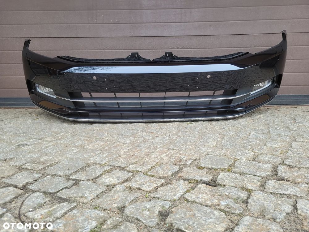 ZDERZAK PRZEDNI PRZÓD VW PASSAT B8 HIGHLINE LC9X PDC SPRYSKIWACZE - 3