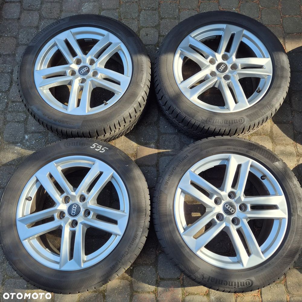 ZIMA KOŁA ORYGINAŁ AUDI A4 B8 B9 A6 C5 C6 TT 225/50 R17 CONTINENTAL