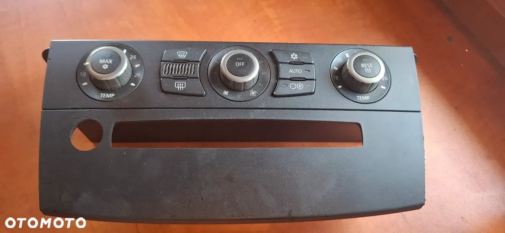 BMW E60 E61 LIFT PANEL NAWIEWU KLIMATYZACJI RAMKA PANELU KOMPLET - 1