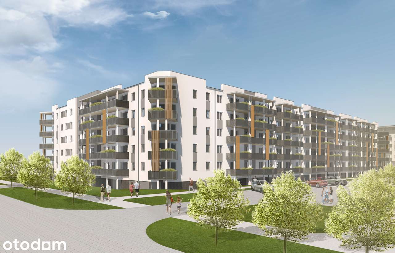 Mieszkanie z balkonem, 2 pokoje, 36,95m2