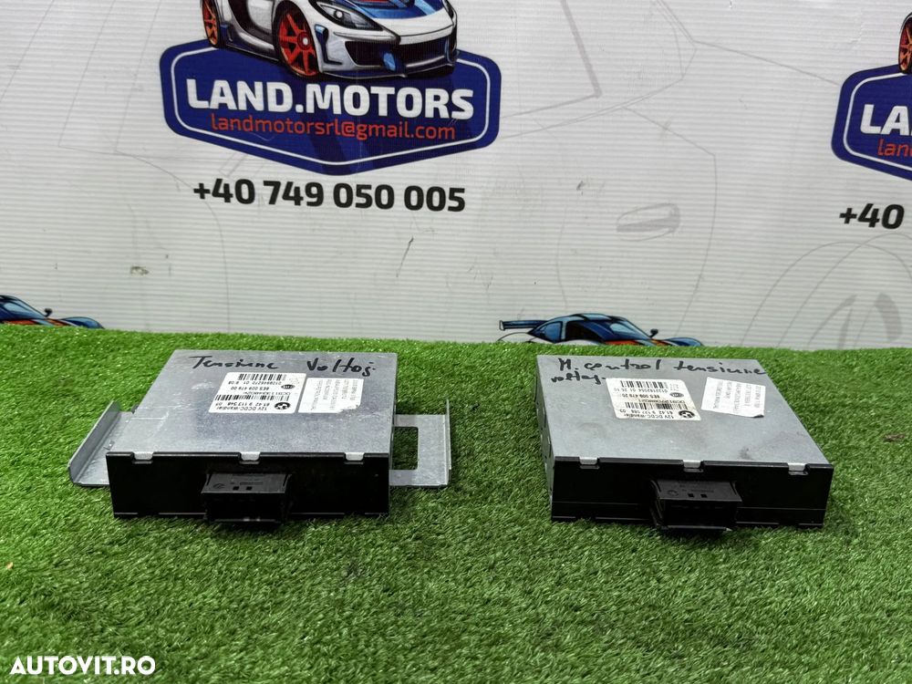 MODUL CONTROL TENSIUNE VOLTAJ (2 BUC.) BMW 318I SERIA 3 E90 LCI 2.0 BENZINA 2008 2005-2013 BMW 116D SERIA 1 E87 LCI 2.0 DIESEL 2010 2004-2013 COD OEM 61429113348 6142911334802 9113348 6142912708803 61429127088 912708803 - 1