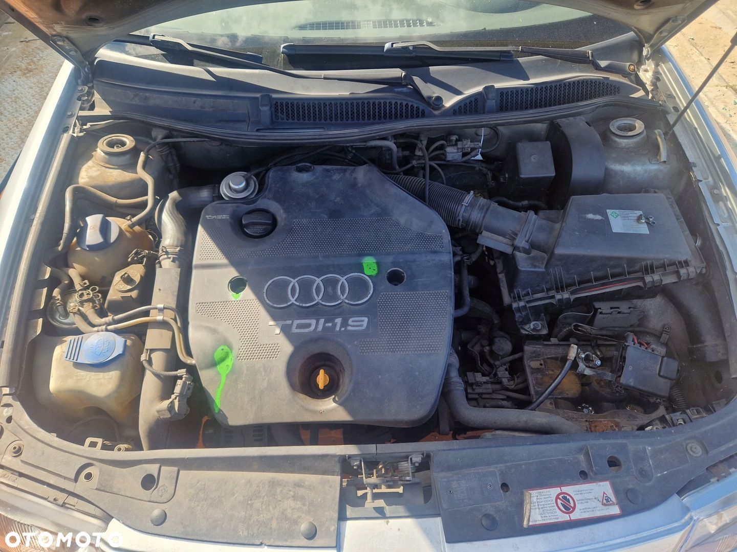 Audi A3 8L 1996/09-2001/07 Silnik układ paliwa 1.9 TDI AGR ALH 90KM/66kW - 1