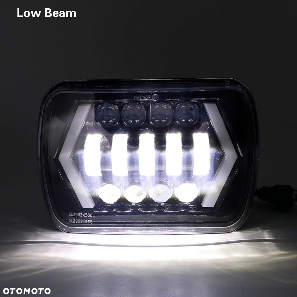 Lampy przednie LED Jeep Cherokee XJ Wrangler YJ - 7
