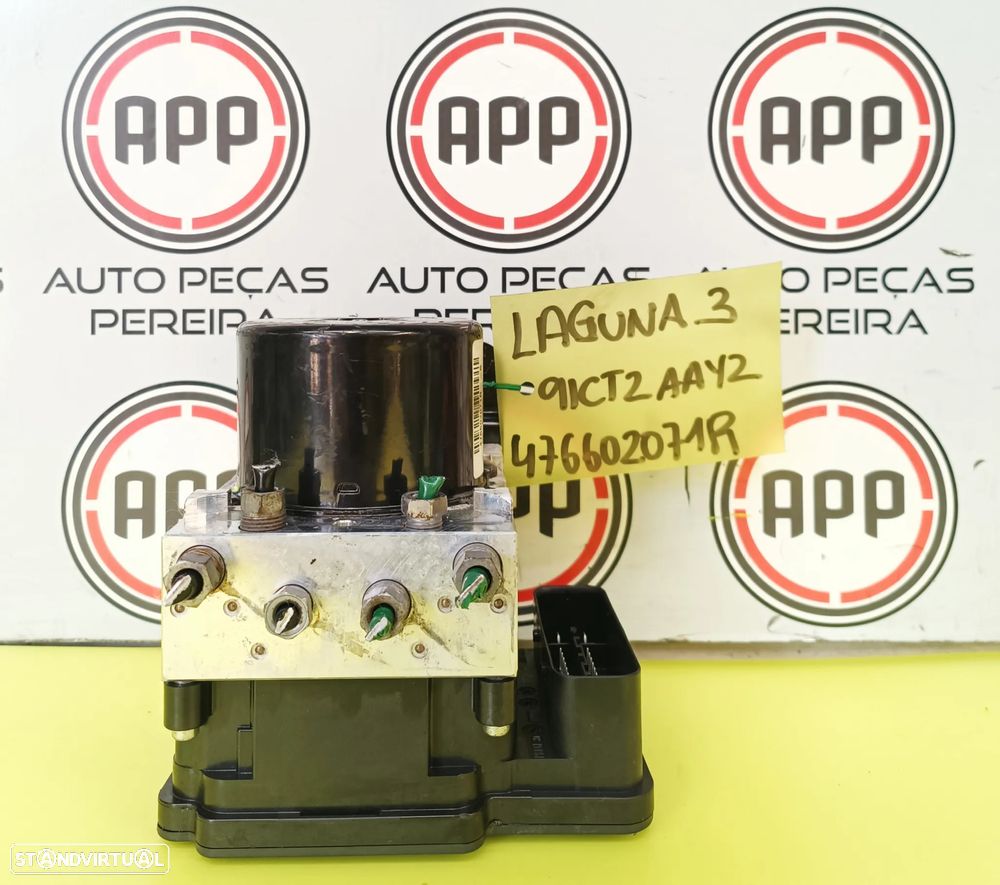 Módulo de ABS Renault Laguna 3, referência 91CT2AAY2, 476600002R. - 2