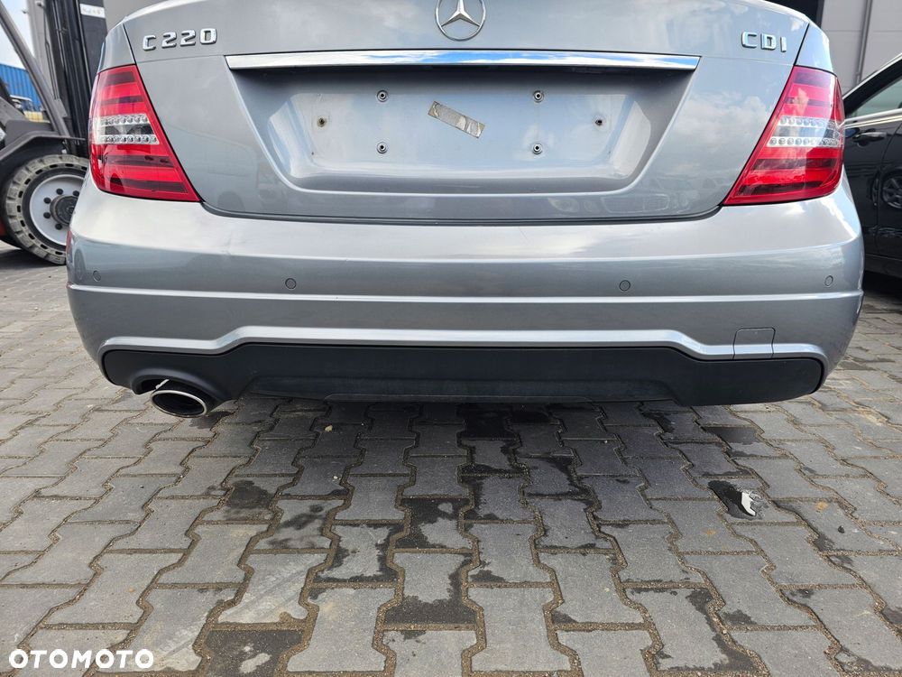 mercedes c w204 sedan zderzak tylny tył pakiet amg lift 792 sedan coupe pdc - 2