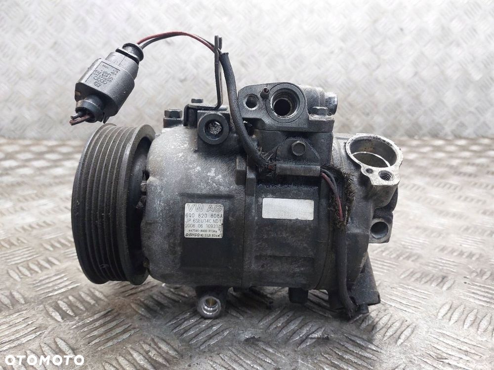 SPRĘŻARKA KOMPRESOR KLIMATYZACJI SEAT IBIZA III 1.2 12V 6Q0820808A - 1