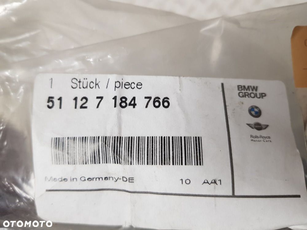 FABRYCZNIE NOWY ORYGINALNY SLIZG ZDERZAKA TYLNEGO TYŁ BMW 5 F10 F18 7184766 - 6