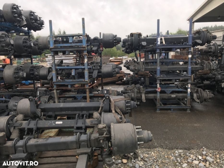 Axe semiremorci din dezmembrari SAF , BPW eco eco plus , Samro , ROR , SMB , GIGANT , TRAILOR , Schmitz, Mercedes, KOGEL AXA - 5