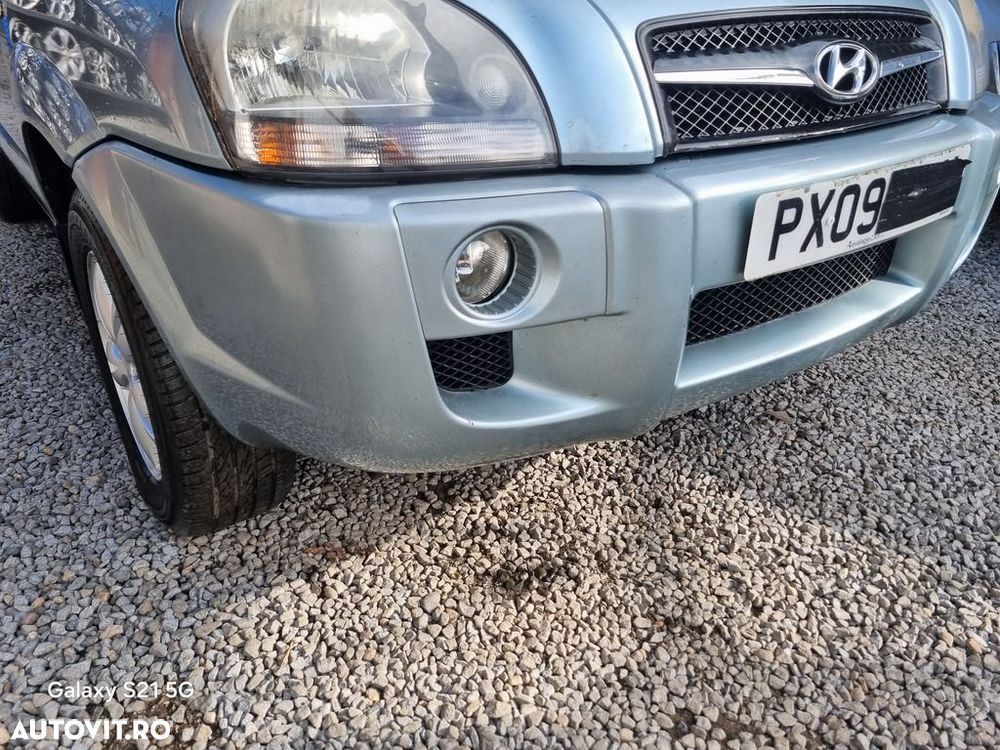 Bara fata Hyundai Tucson 2006 - 2010 Speedy Blue BU (1382) model fara spalatoare far - 2