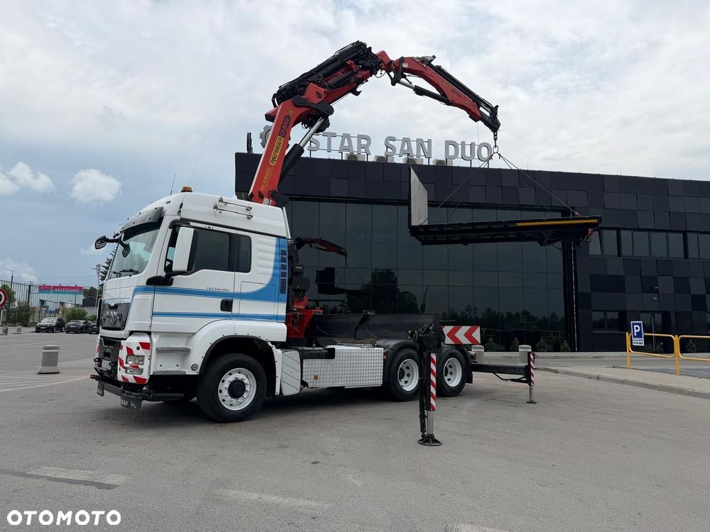 MAN TGS 26.480 6x6H PALFINGER PK 44002 FLY Jib Wciągarka HDS Siodło - 9