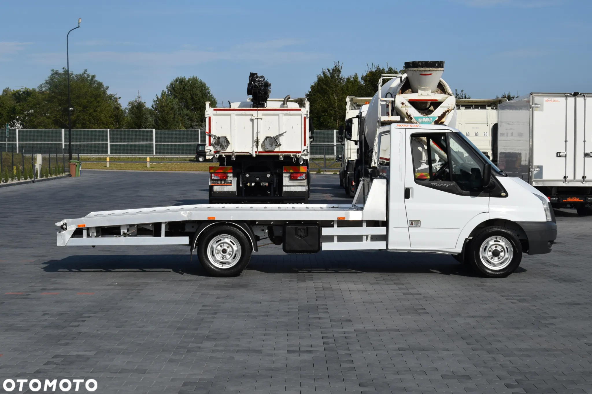 Ford TRANSIT / 2.2 - 115 KM / LAWETA / POMOC DROGOWA / NAJAZDY / 3 OSOBY / SPROWADZONY - 4