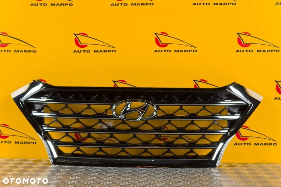 HYUNDAI TUCSON LIFT 2018- GRILL ATRAPA PRZÓD CHROM - 2