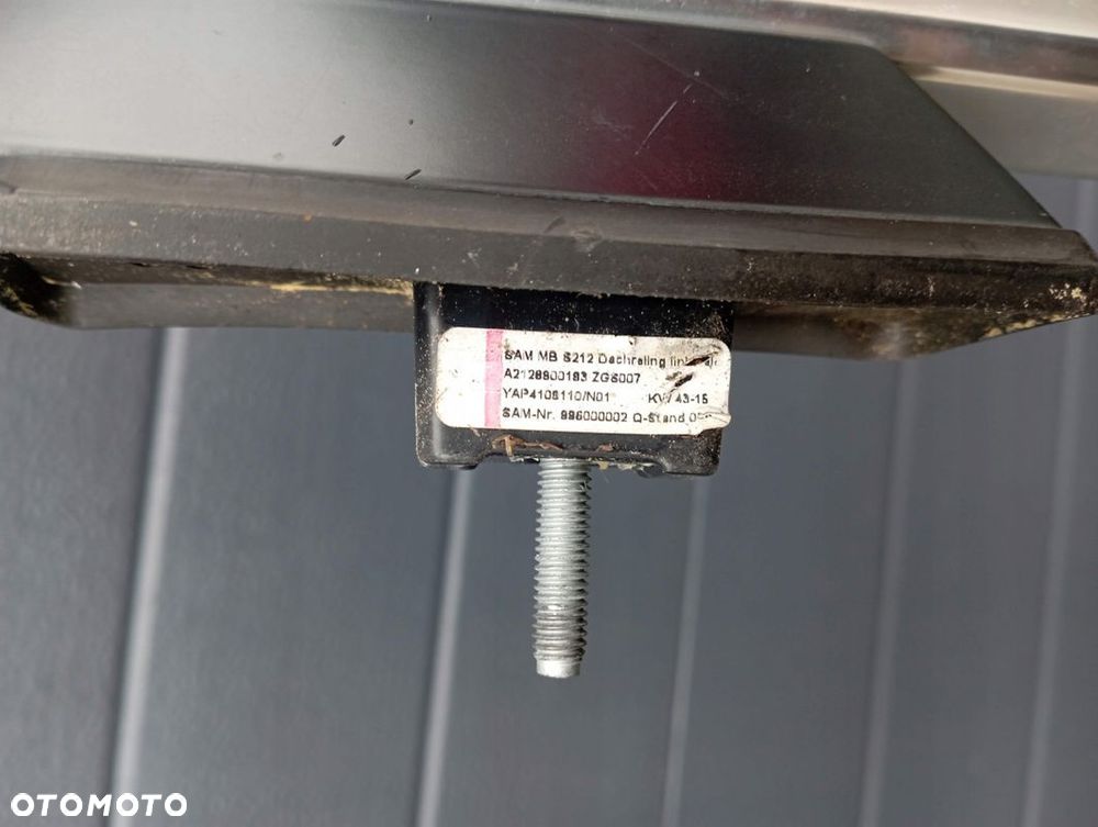 MERCEDES W212 E KLASA RELINGI DACHOWE KOMPLET A2128900193 A2128900293 - 5