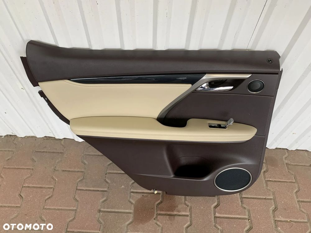 LEXUS RX IV 2016-2022 BOCZEK DRZWI LEWY TYŁ TYLNY - 1