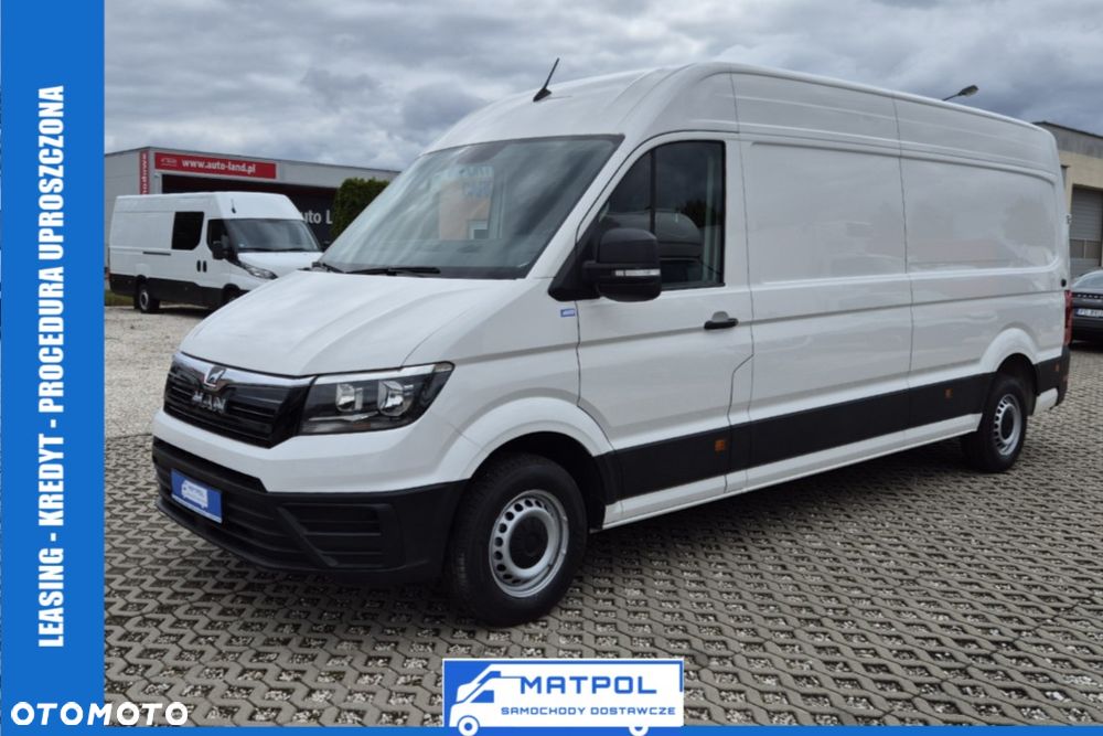 MAN TGE 3.140 L4H2, MAXI blaszak, klimatyzacja, radar - 1