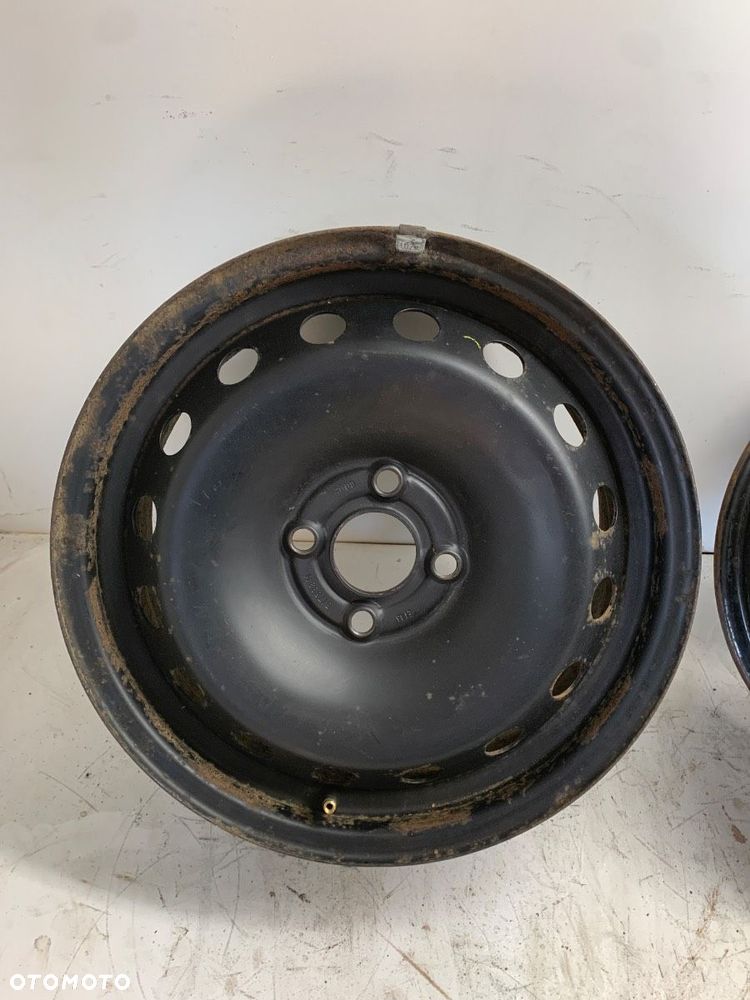 FELGA STALOWA KOMPLET 15 4X100 6J CENTR 56,5 ET 43 - 250.00 PLN - - 2