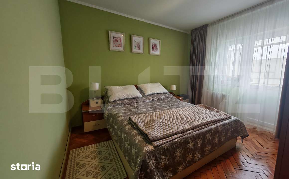 Apartament 3 camere + 2bai, renovat, mobilat si utilat modern, zona Ra — fotografia 3