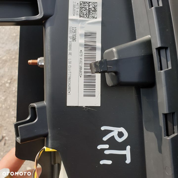 VW PASSAT B8 SEDAN AIRBAG PODUSZKA LEWA PRAWA TYL 1297709 1297606  15R - 2