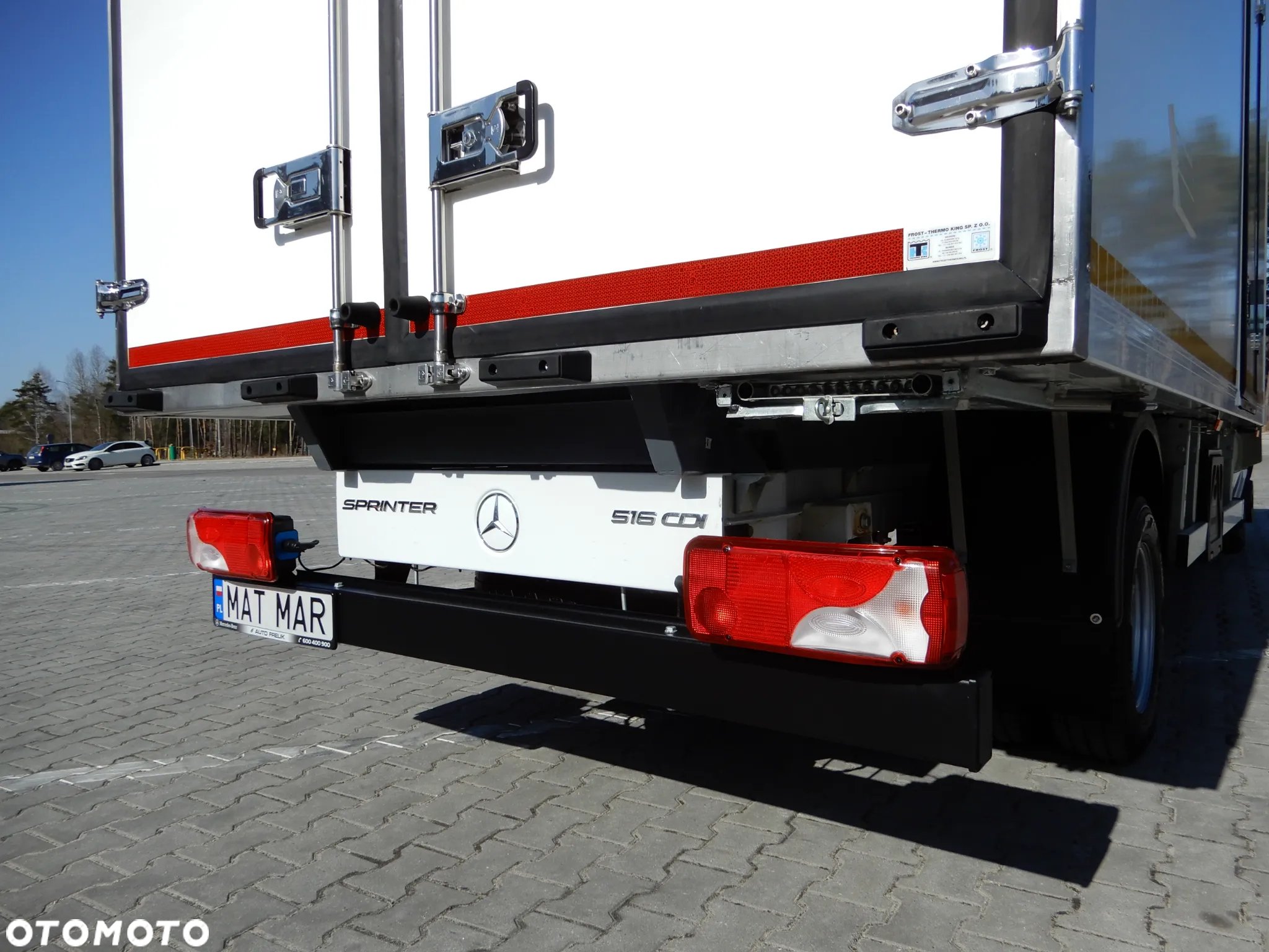 Mercedes-Benz Sprinter 516 CDI 163 KM 2.2 CDI Chłodnia Mroźnia -32*C +29*C Boczne Drzwi x 2 Izoterma PLANDEX 4.19 Cm 8.E.Palet Agregat Thermo King V300 MAX Zasilany Na Postoju V230 Stan Auta Jak NOWY - 15
