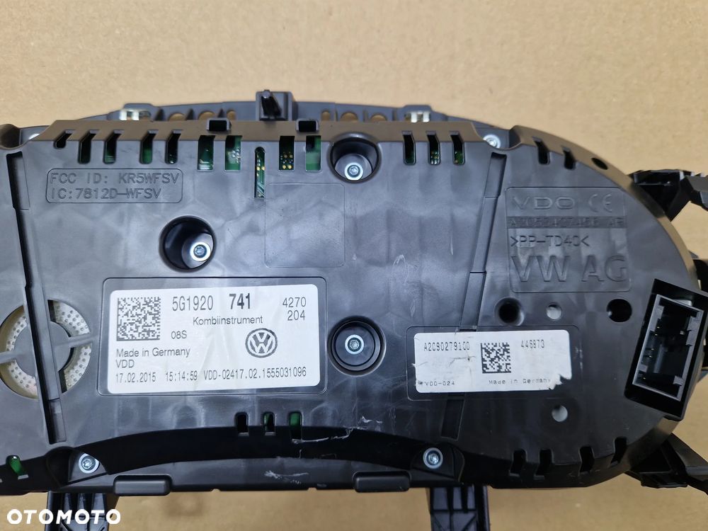 LICZNIK ZEGARY 5G1920741 VW GOLF VII - 3