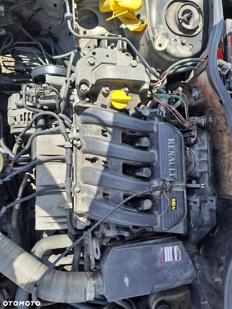 Renault Megane I FL (99-02r.) 1.6 B 107 KM. Silnik Z18XE Skrzynia.Cały na części.GWARANCJA !!! Przód Tył Zestaw Komplet Drzwi Klapa Zderzak Błotnik Maska Grill Atrapa Szyba Pas Lampa Lusterko Boczki Fotel Kanapa Kokpit Deska Rozdzielcza Przełącznik Włącznik Sterownik Przewody Wiązka Instalacja Moduł Komputer Czujnik Listwa Pompa Alternator Wtryski Głowica Rozrusznik Kompresor Sprzęgło Dwumas Silnik Skrzynia ABS Klimatyzacji Paliwa Wspomagania Kolektor Turbina Przepustnica Zawór Chłodnica Koło Hak Belka Sanki Zawieszenie Mcpherson Półoś Amortyzator Wydech Tłumik Zacisk Most - 5