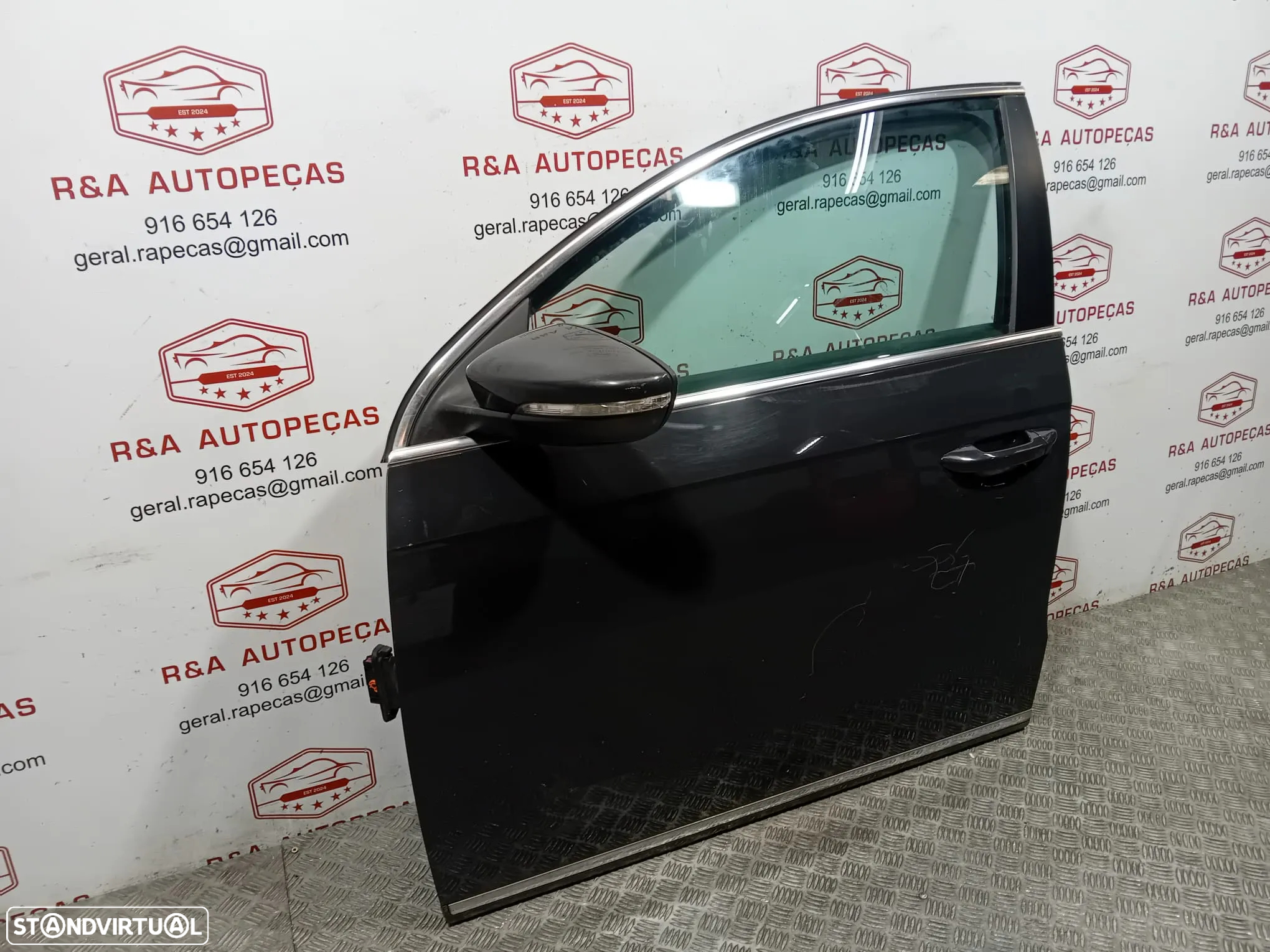 Porta Frente Esquerda VW Passat B7 Original - 3