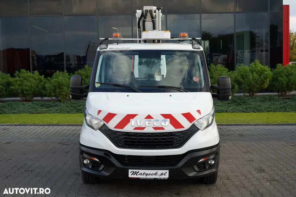Iveco DAILY 35-140 / Platformă de lucru aeriană / FRANCE ELEVATEUR 141 TLE / 4 STABILIZATOARE / MANUALĂ / 2020 - 3