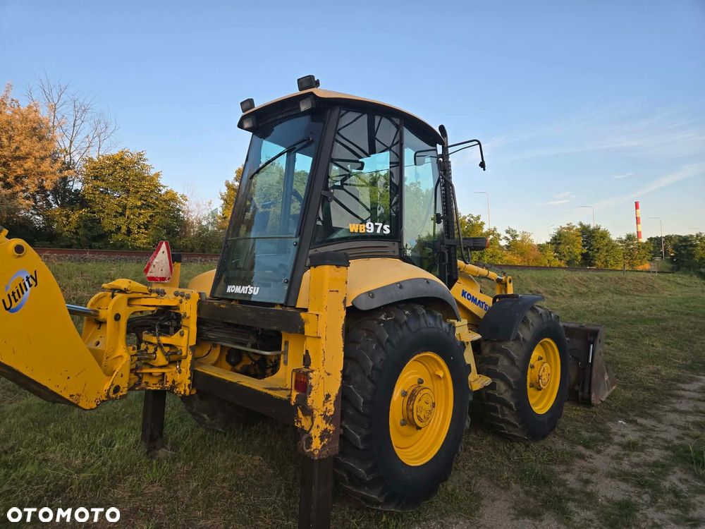 Komatsu WB 97 S Joystick - 12