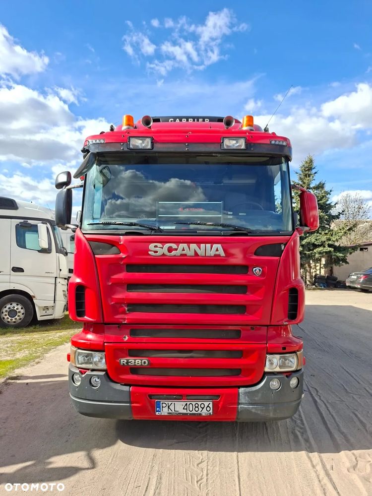 Scania R380 E5, Euro5 Chłodnia 19 palet agregat Carrier 950 - 5