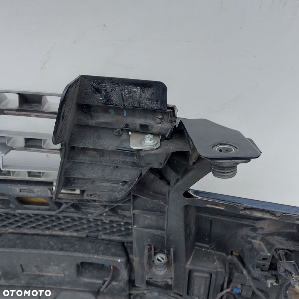 ZDERZAK PRZOD PRZEDNI KOMPLETNY MERCEDES ML W164 ORYGINAL DEMONTAZ ATRAPA GRILL KRATKI HALOGENY - 14
