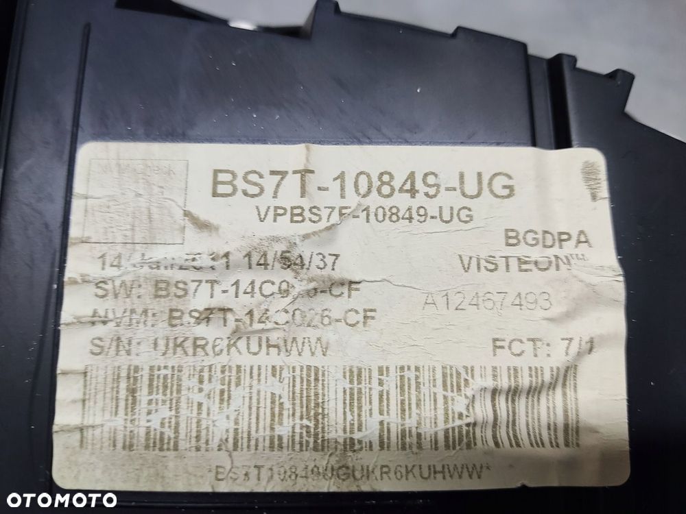 FORD MONDEO MK4 LIFT ZEGARY LICZNIK BS7T-10849-UG UK - 5