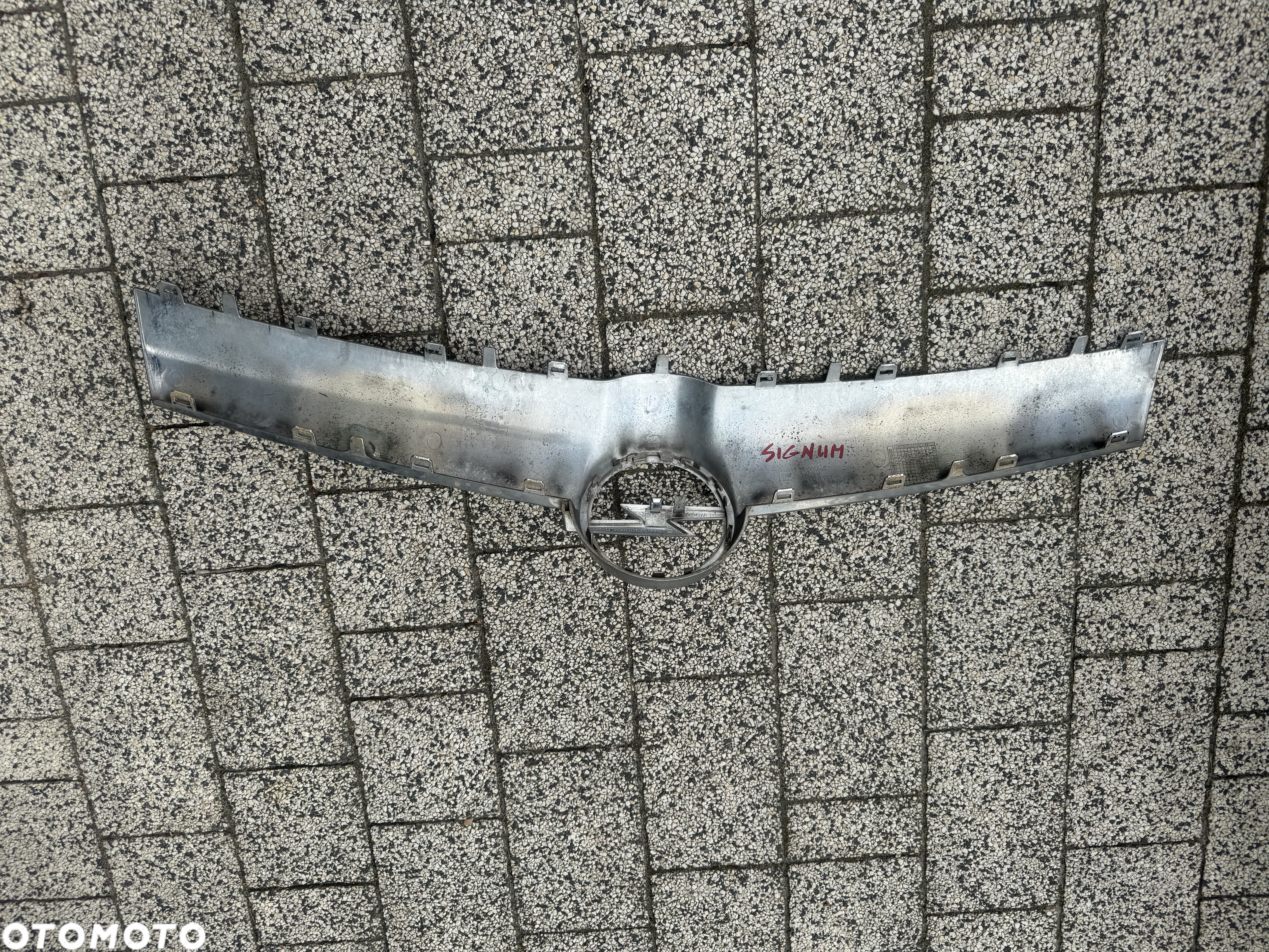 OPEL SIGNUM LIFT ATRAPA GRILL EUROPA CHROM ZNACZEK EMBLEMAT - 2