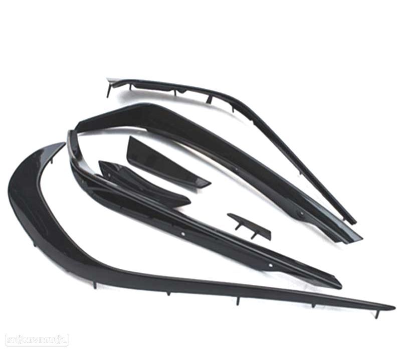 SPOILER LIP FRONTAL MERCEDES CLASE A W176 LOOK AMG A45 15-18 - 5
