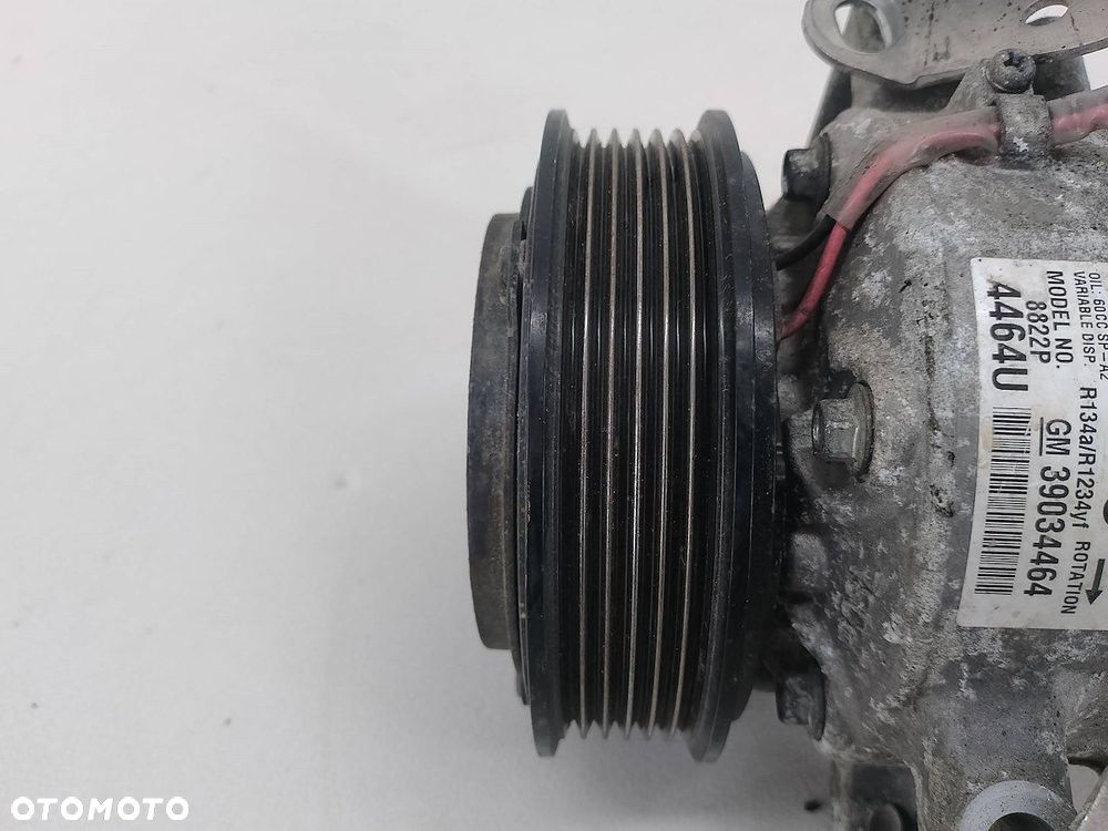 POMPA, SPRĘŻARKA KLIMATYZACJI OPEL ASTRA K 39034464 PXC14 1.6 CDTI - 2