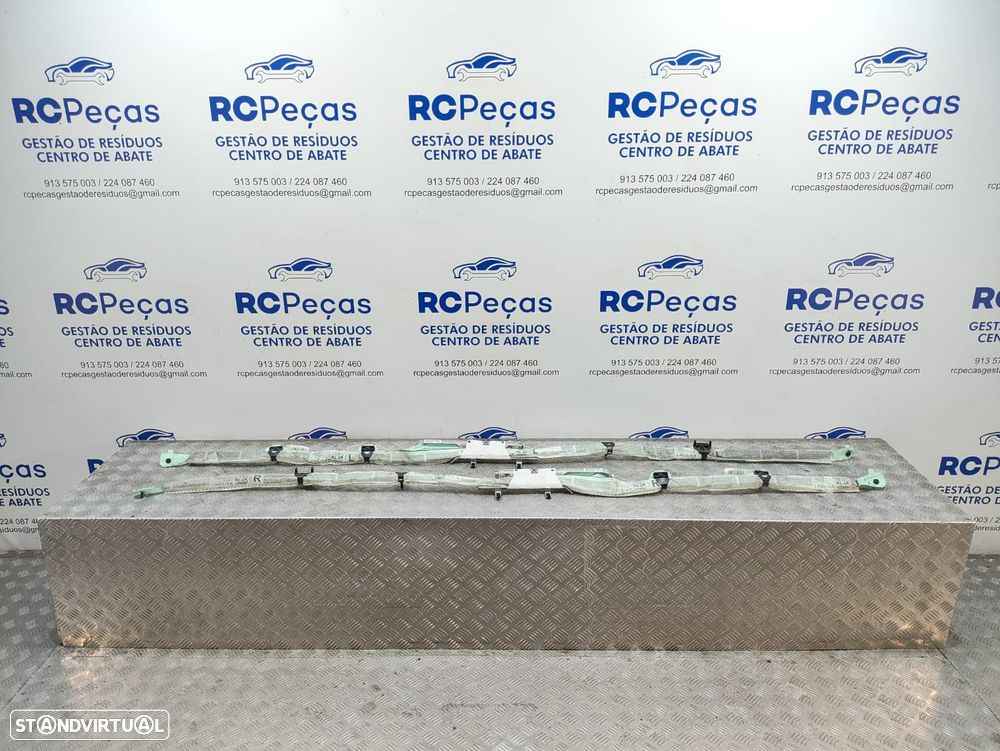 Conjunto Cortinas Laterais Airbag Esquerda Direita Jaguar XF X250 8X2314K159AE 8X2314K160AE - 1