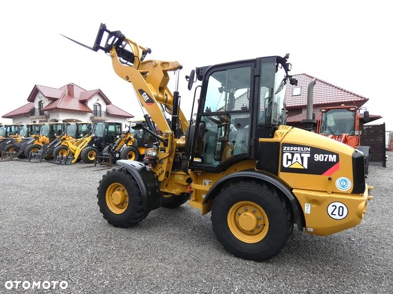 Caterpillar 907M Z Niemiec / Klima / Centralne Smarowanie / - 36