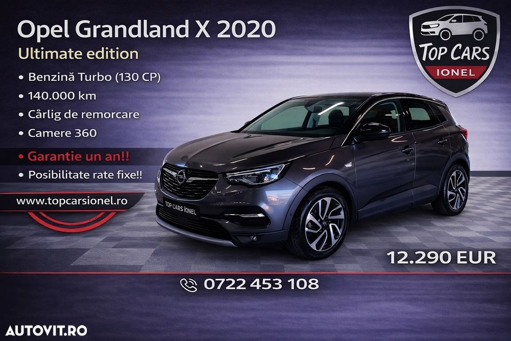 Opel Grandland X 1.2 Turbo START/STOP Ultimate Aut. - 1