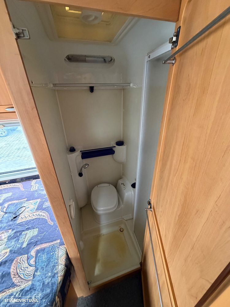 Hymer Tramp-Classic 2x ar condicionado suporte para motos - 7