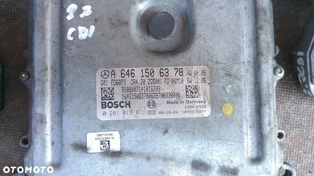 MERCEDES SPRINTER 906 2.2 CDI IMMO ZESTAW STARTOWY A6461506378 - 2