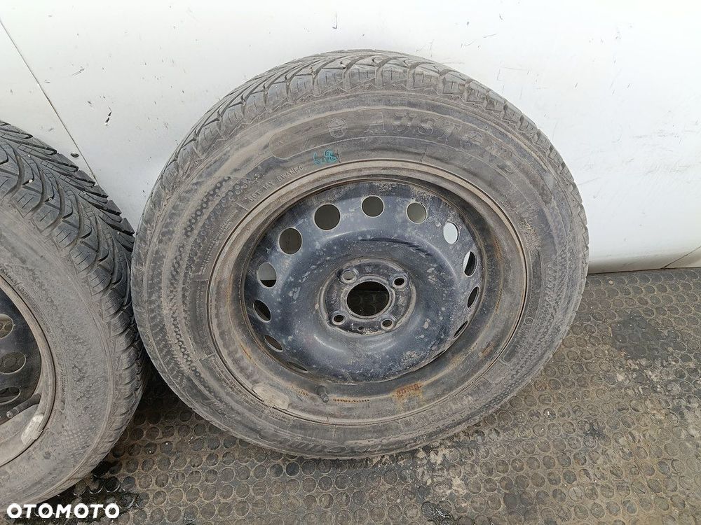 FELGI STALOWE PARA 15 Z OPONAMI RENAULT MODUS 6JX15H2 - 6