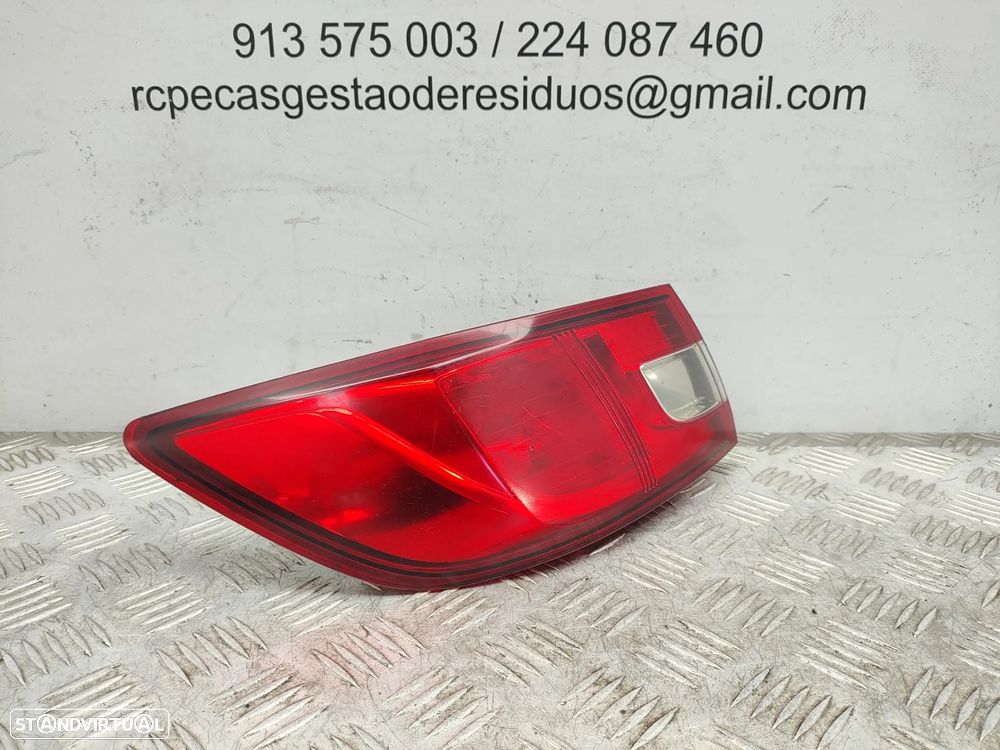 Farolim traseiro trás esquerdo original Renault Clio IV Carro Fase 1 de 2012 a 2016 - 4