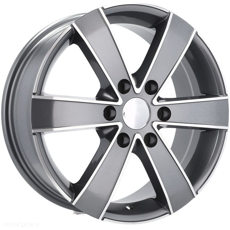 4x Felgi 16 6x130 m.in. do MERCEDES Sprinter II III VW Crafter 1250 kg - BK474 - 3