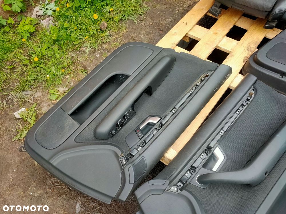 fotele kanapa audi a4 b6 speed s line pół skóra komplet - 11