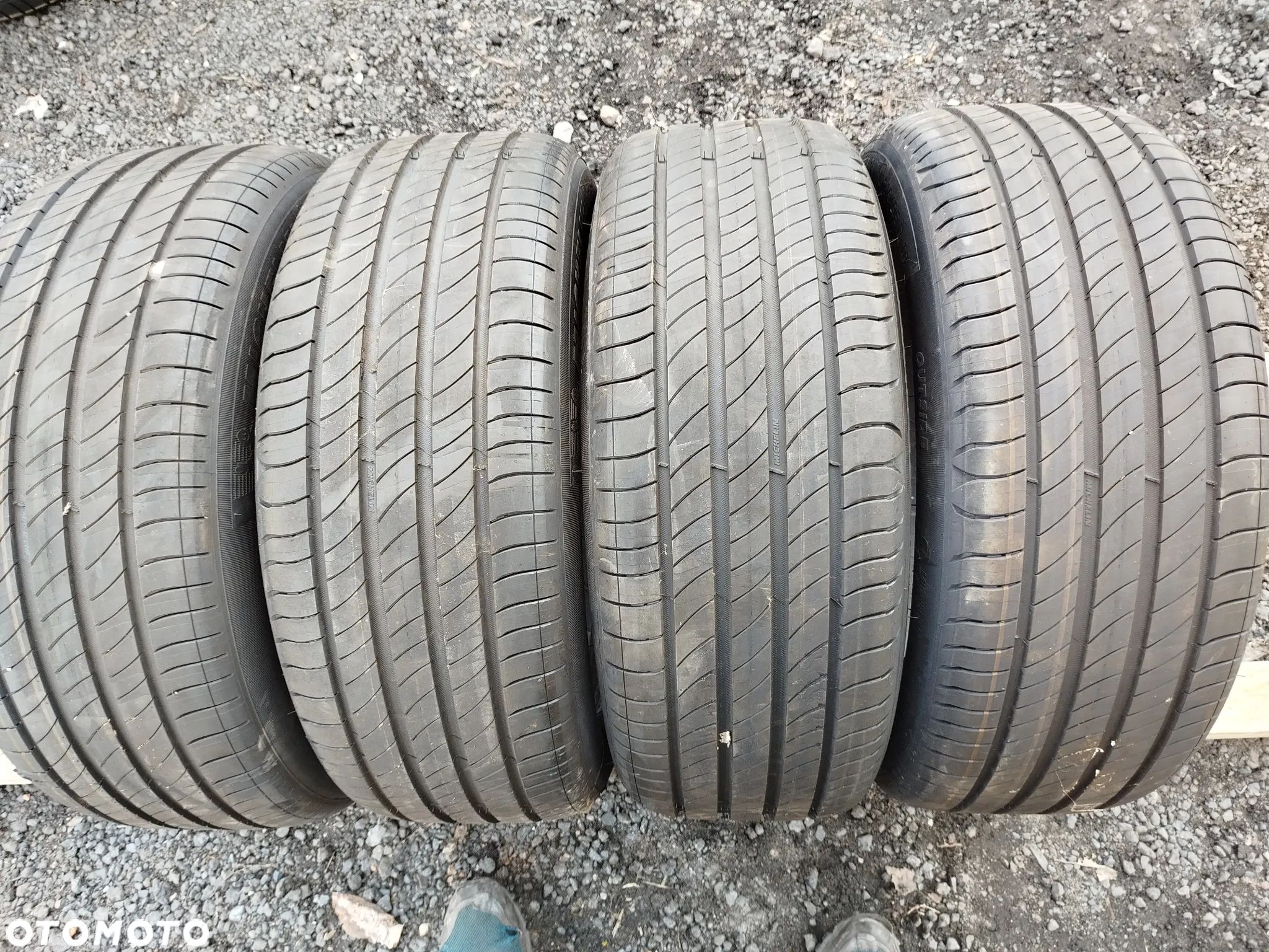 215/55R18 99V Michelin Primancy 4  4x99,9% bieżnika Demontaż z nowego auta - 1